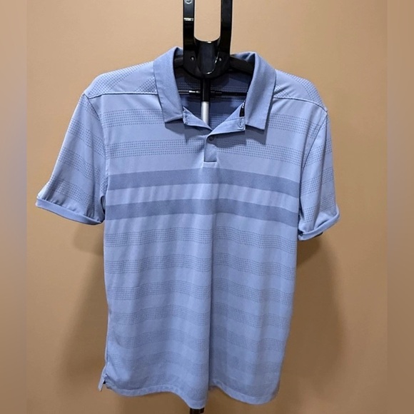 Nike Dri Fit Other - Nike Men's Blue Golf Polo Zonal Cooling Dri-Fit Sz L Performance Shirt